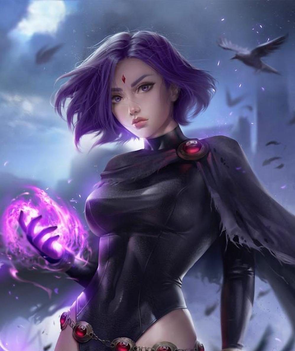 10 FOTOS DE FAN ART DE RAVEN QUE NOS HACEN QUERER VER TEEN TITANS - LIZA