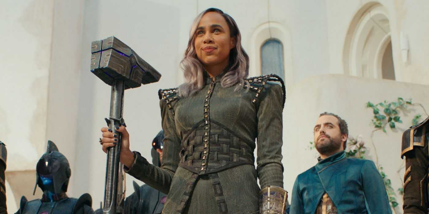 Zawe Ashton als Kree-Bösewicht Dar-Benn in The Marvels.