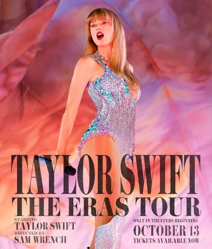 Póster de la película Taylor Swift The Eras Tour