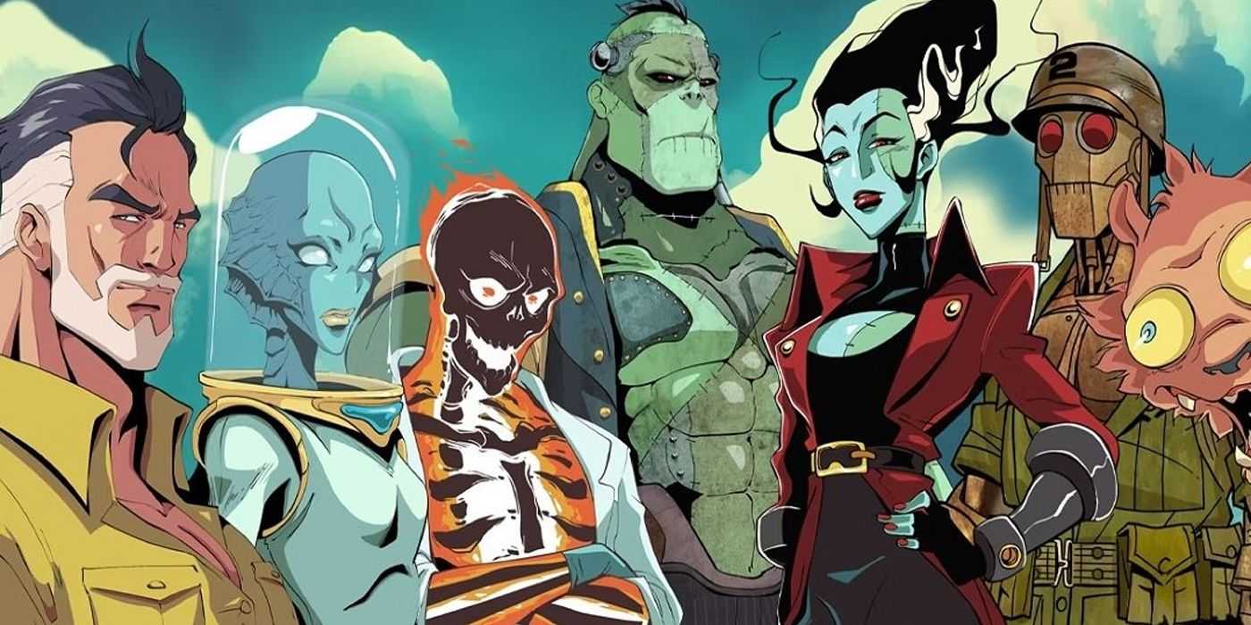 Arte conceptual de la serie animada DCU, Creature Commandos