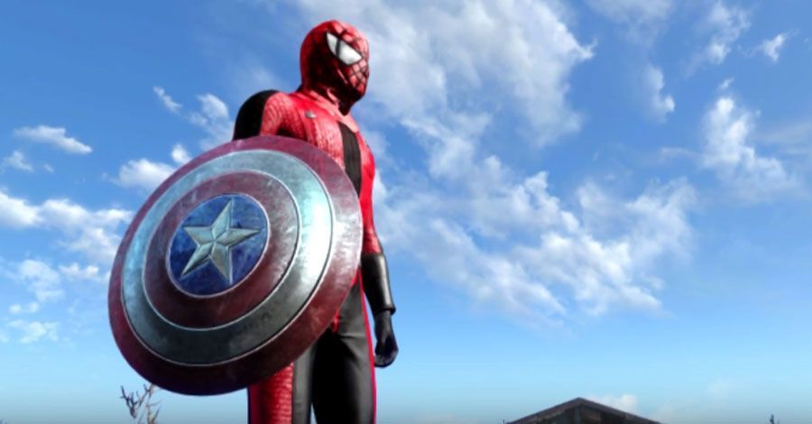 İzle: 'Kaptan Amerika: İç Savaş' fragmanı 'Fallout 4'te yeniden oluşturuldu