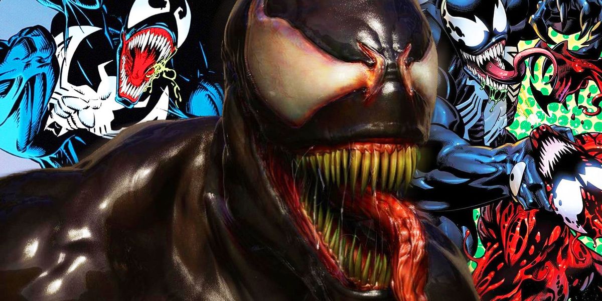 Konceptuálne umenie filmu Venom vysiela ikonického umelca Spider-Mana