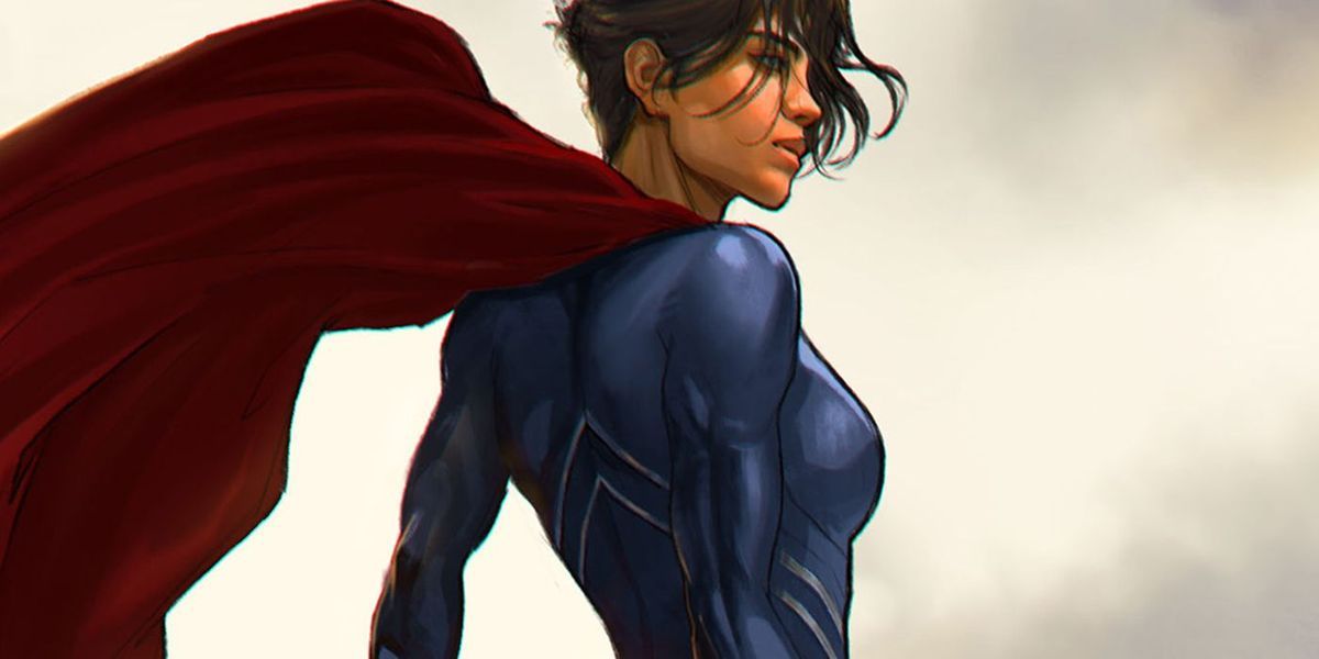 DCEU'dan Supergirl, Yeni Saç Kesiminin Hayran Sanatını Paylaştı