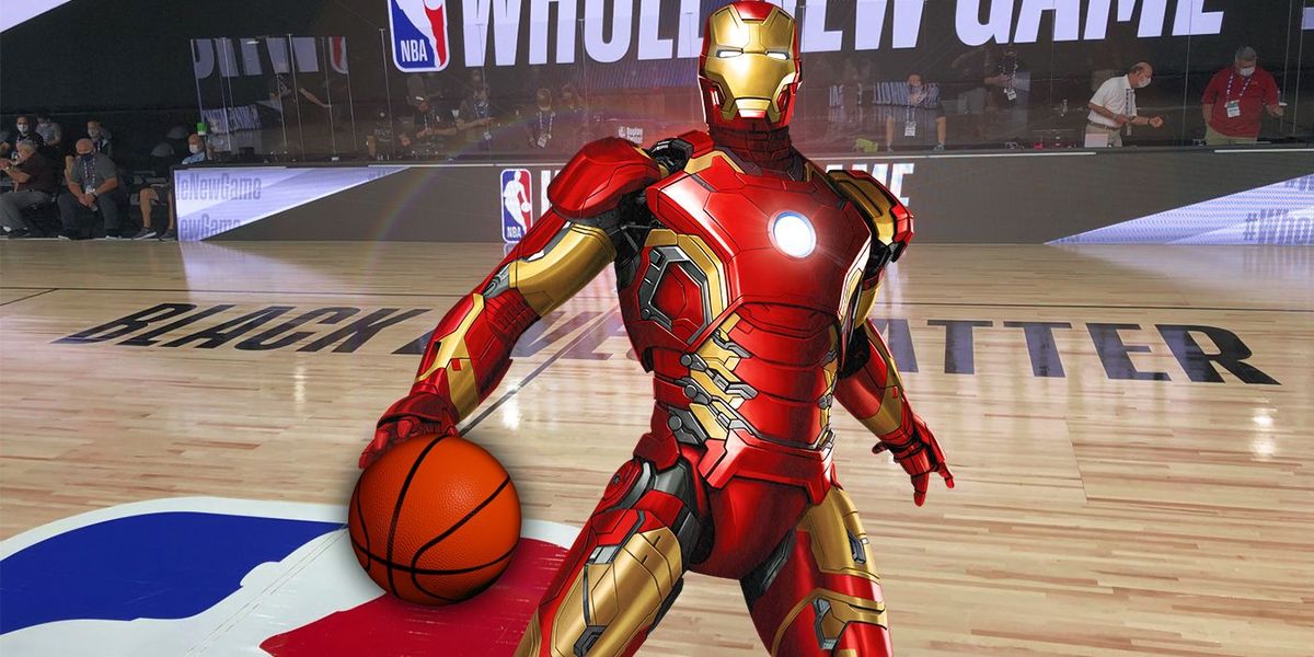 Iron Man bekommt einen erhöhten Sitzplatz für Marvels NBA-Fernsehsendung