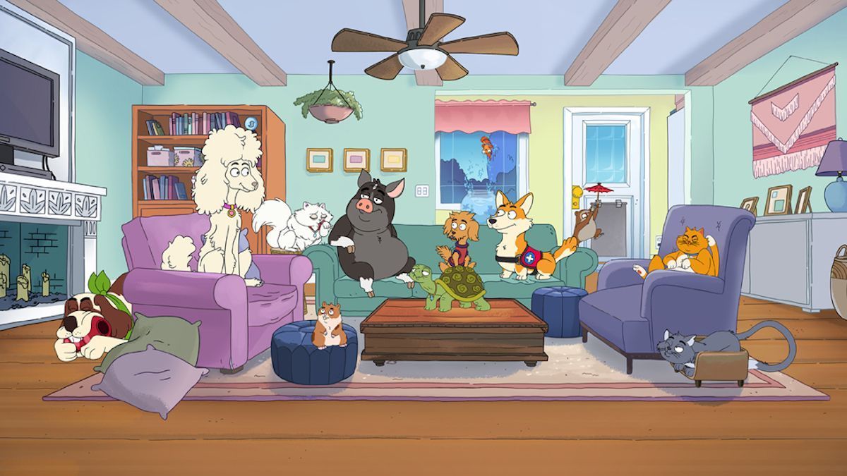 HouseBroken ist eine amüsante Sitcom voller animierter Tierpossen