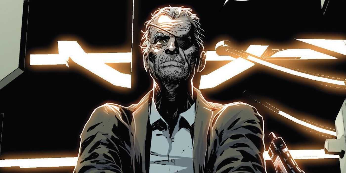 alter Mann Nick Fury