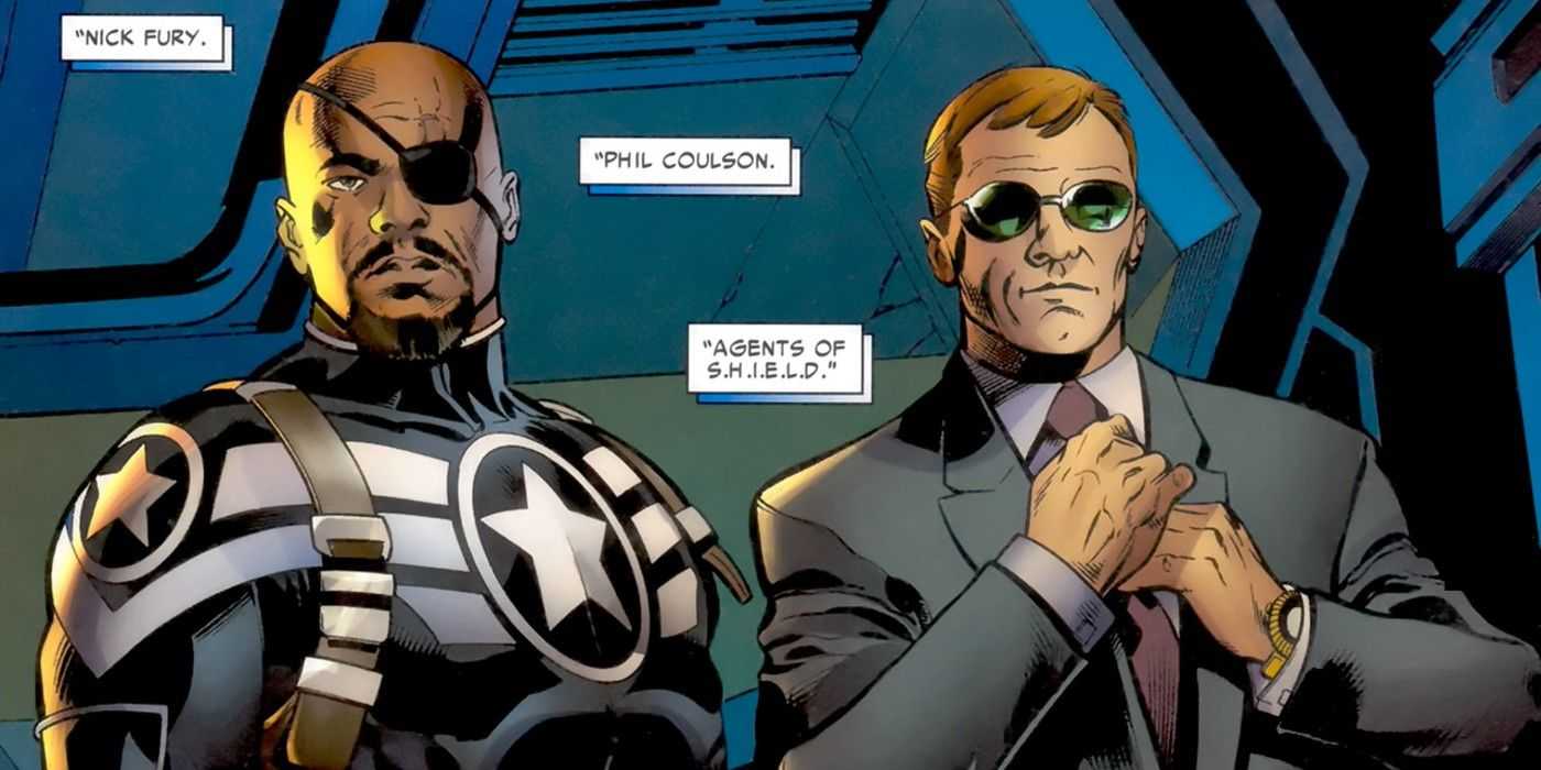 Nick Fury Jr. und Phil Coulson
