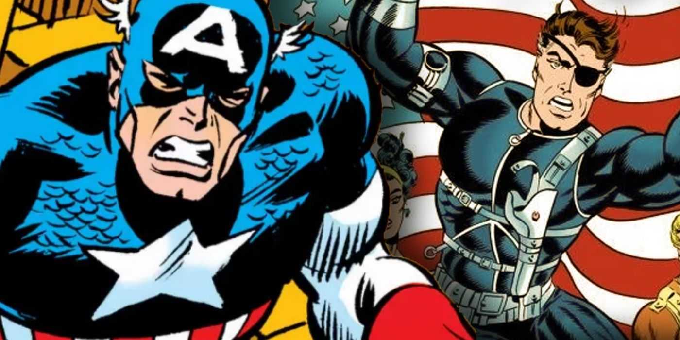 Captain America Nick Fury ist verrückt