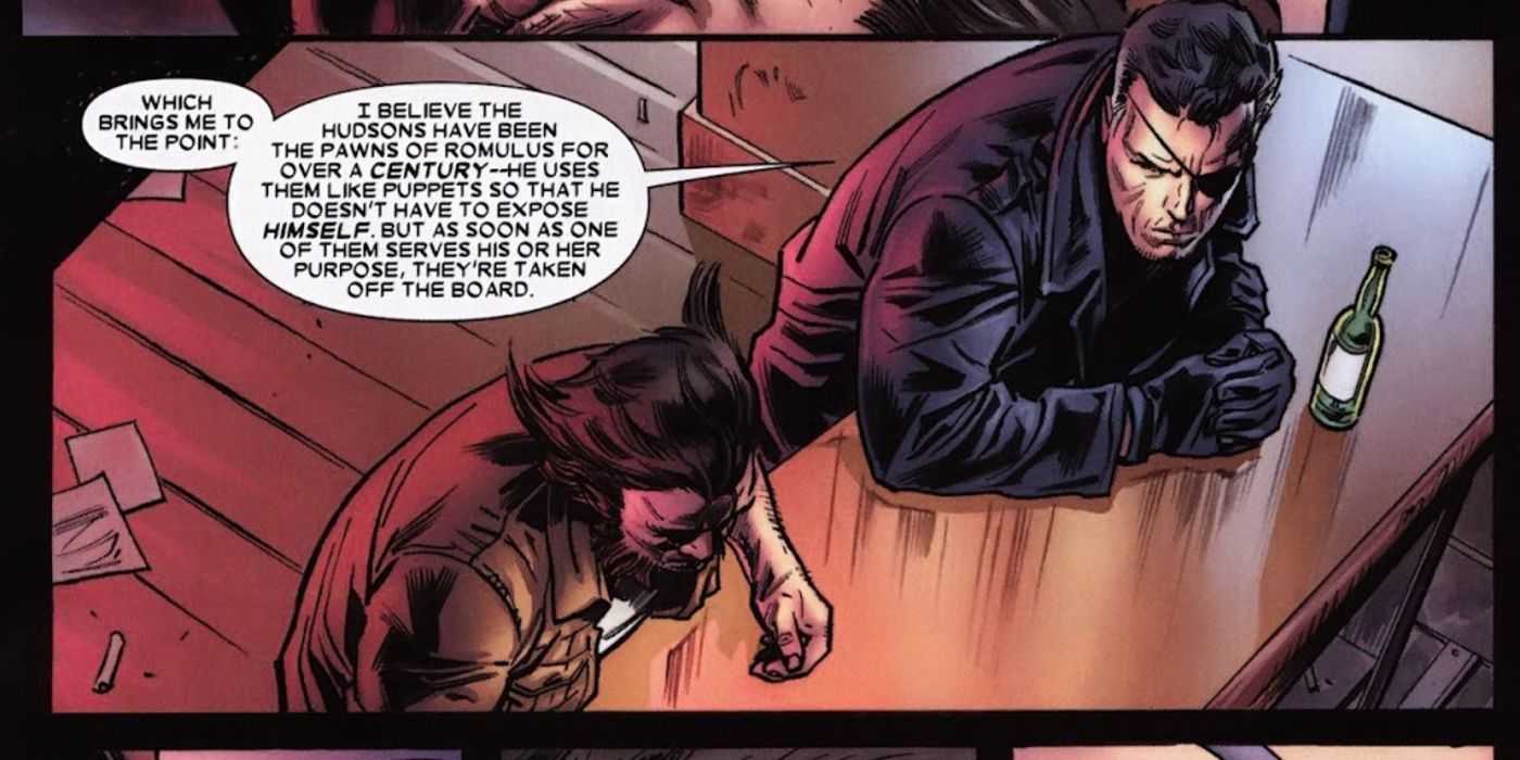 Nick Fury erzählt Wolverine von Romulus
