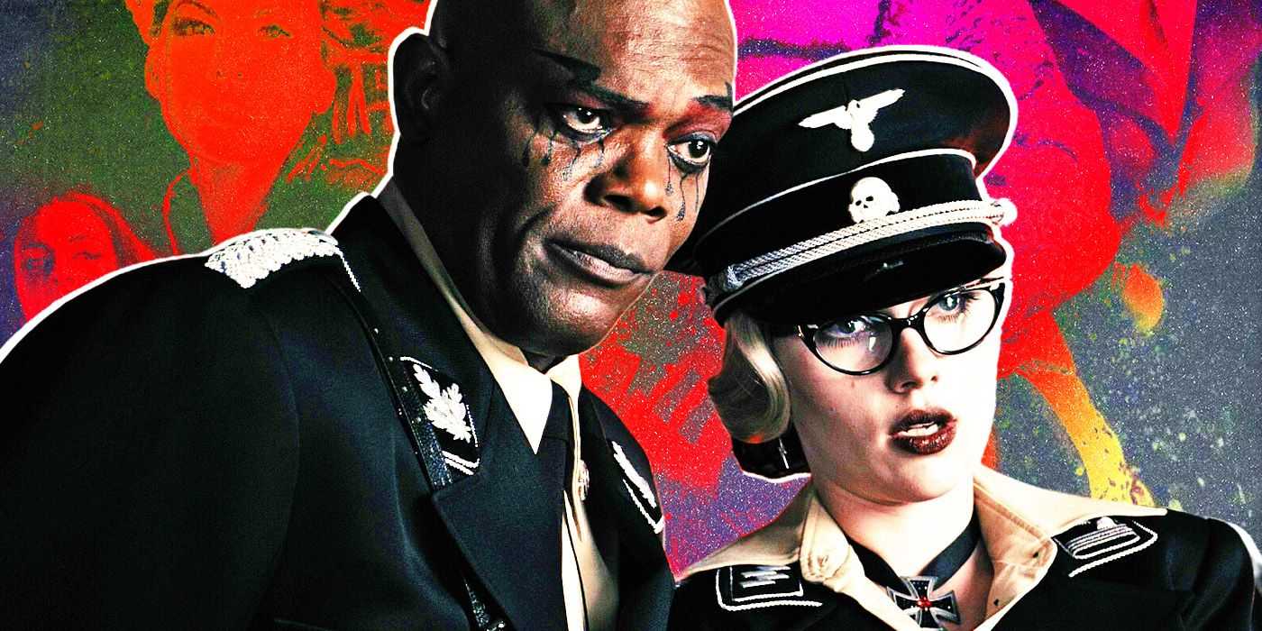 samuel l jackson a scarlett johansson v The Spirit 2008